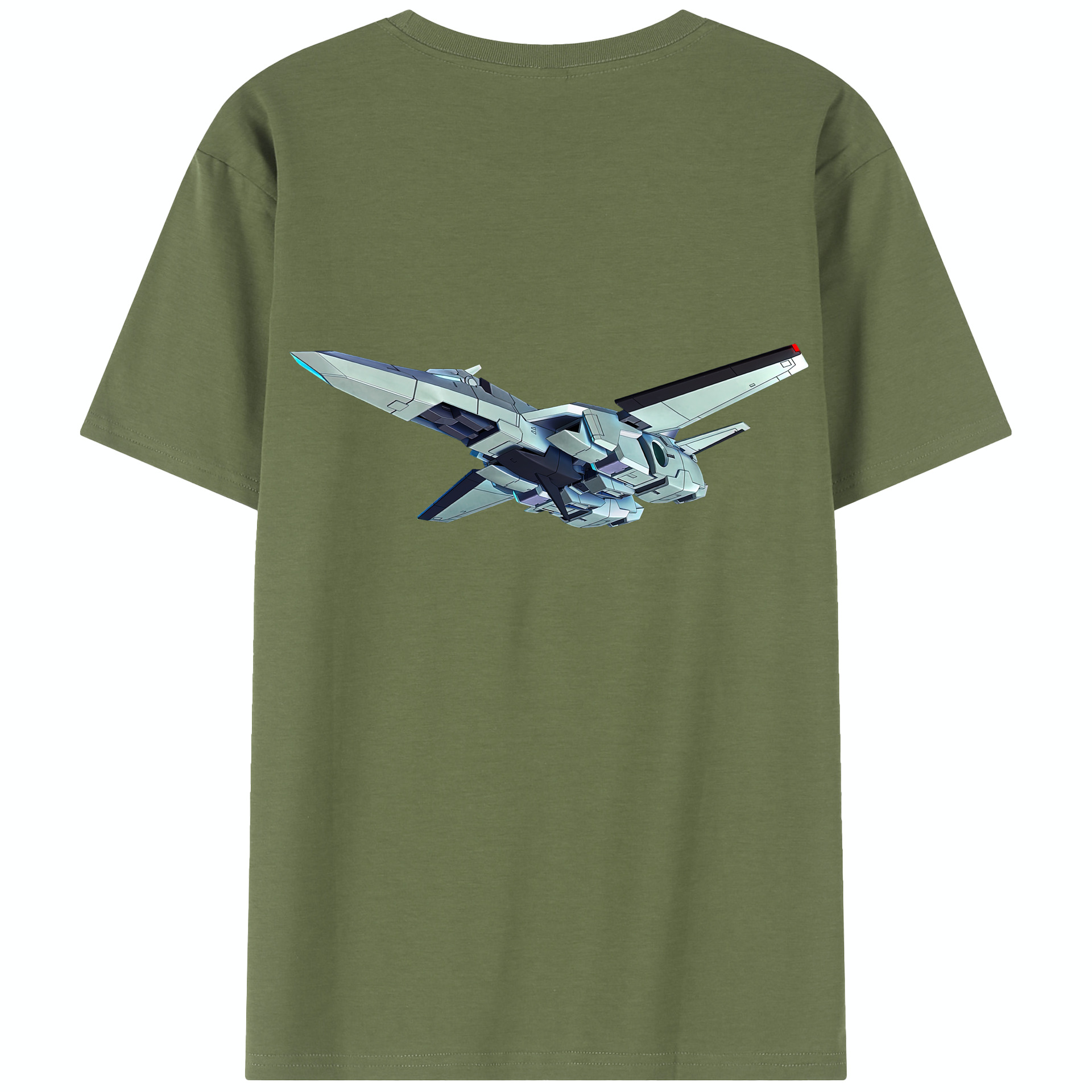 （画像用） 機動戦士ガンダム Mobile Suit Gundam 綿100％半袖Tシャツ（背面プリント）